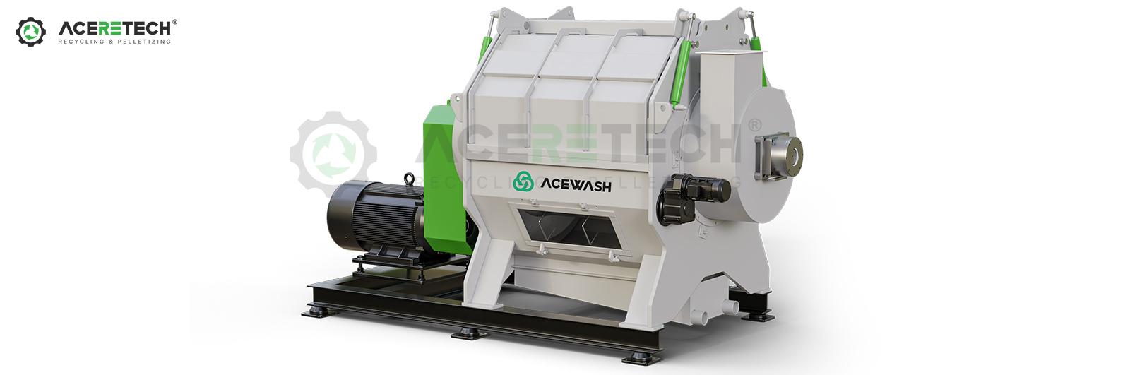 Centrifugal Dewatering Machine used in Plastic Recycling Washing