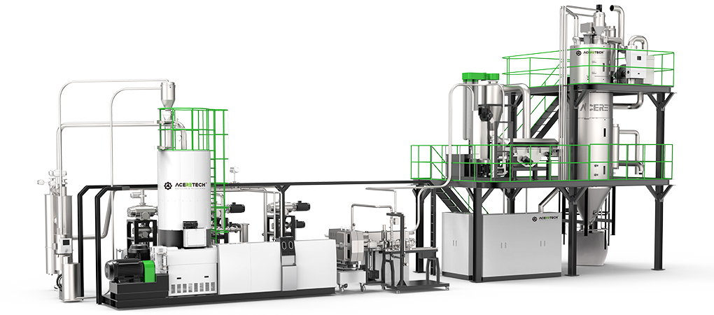 R-PET Food Grade R-PET Pelletizing Line