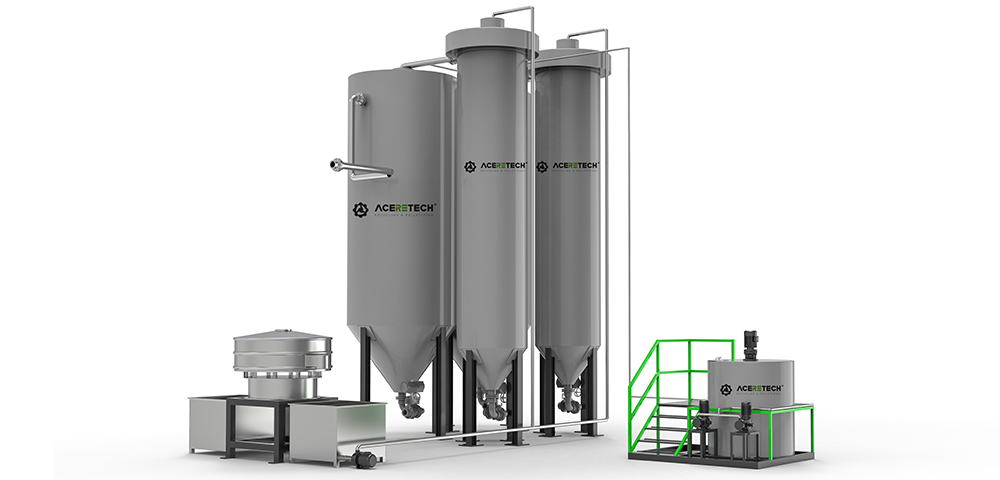 WTS Hot Alkali Washer Online Water Recycling Treatment And Reuse System (3T/H)